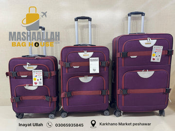 New Swiss vip 3 pics set trolley case luggage