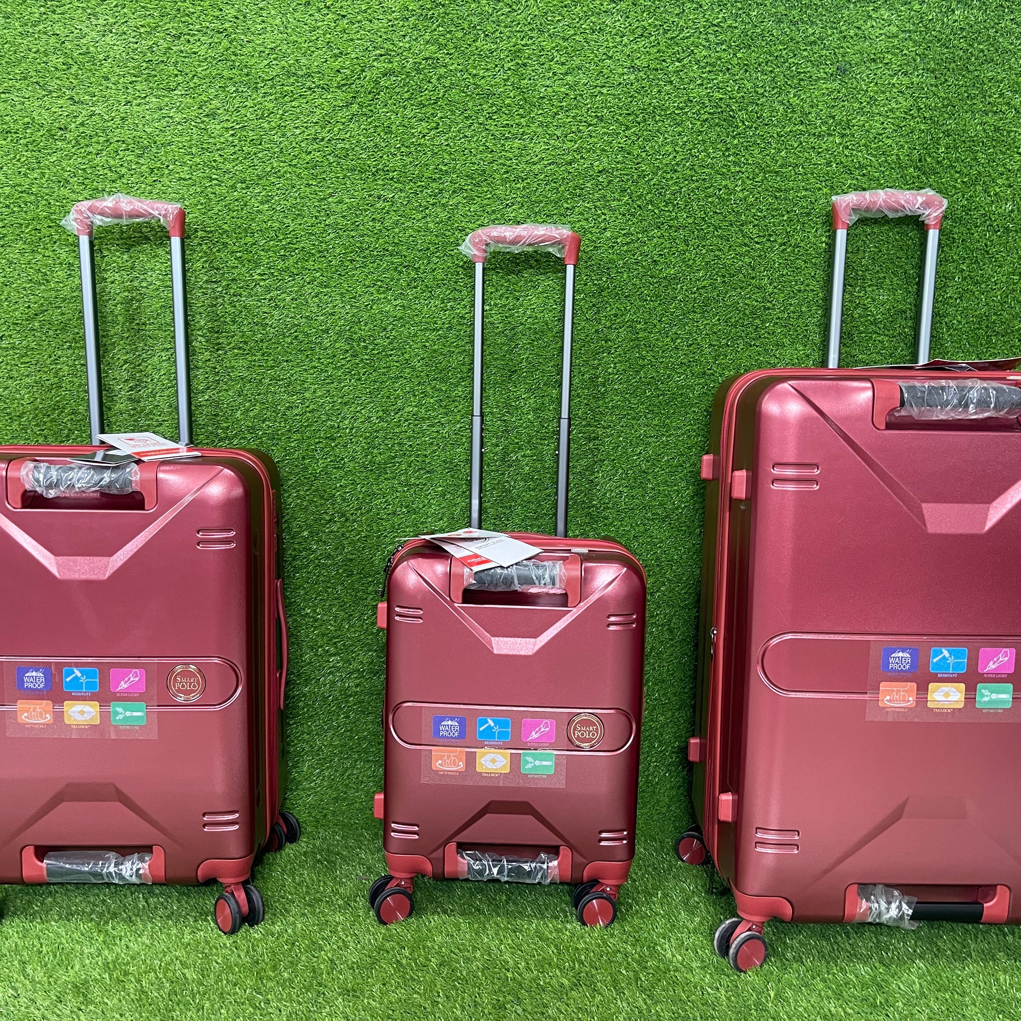 Smart Polo Hardside Luggage 3 Pices set