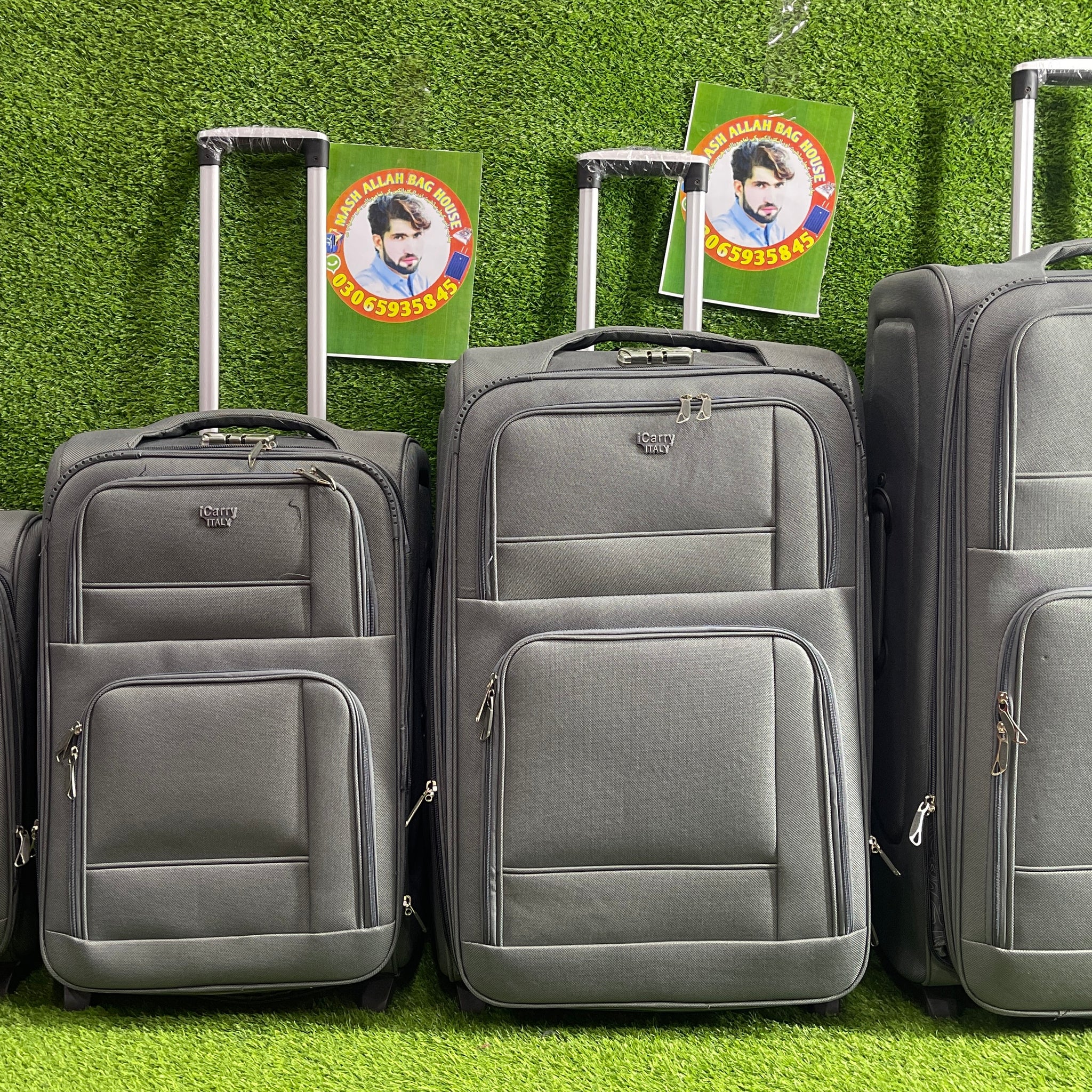 I Carry Italy Softside Luggage 4 Pices Set