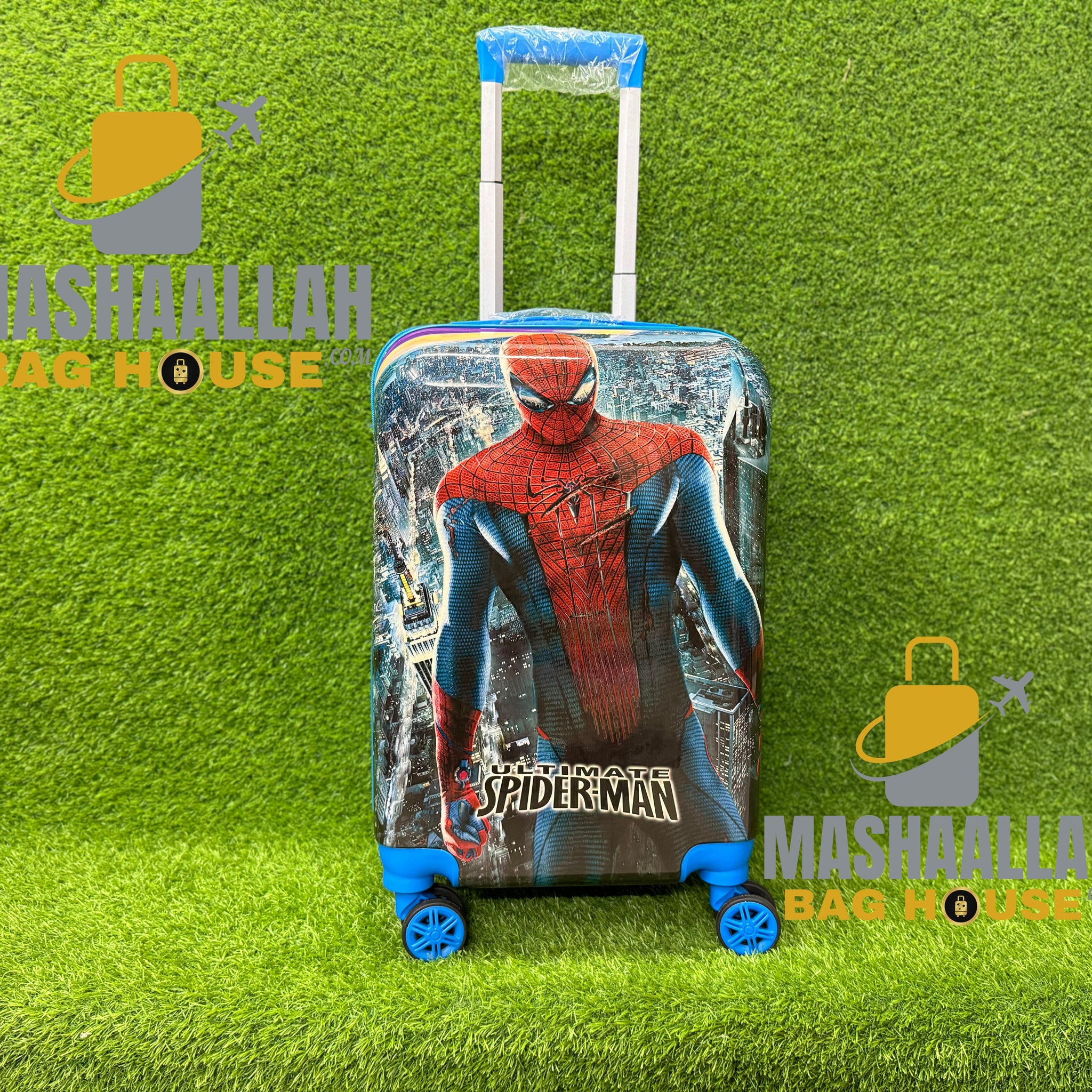 kids cartoon character luggage bags