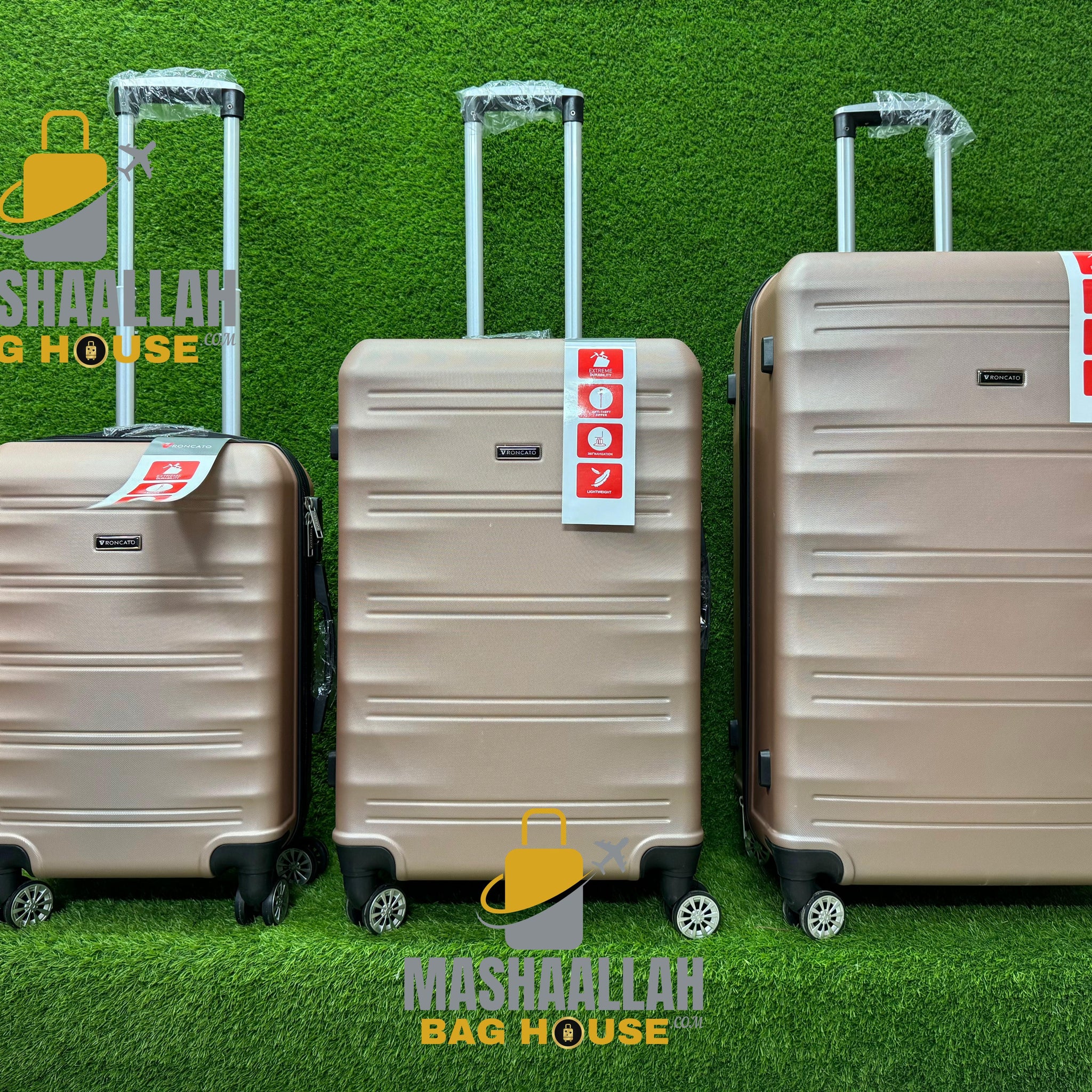 Roncato 3 Pieces Hardside Luggage Set