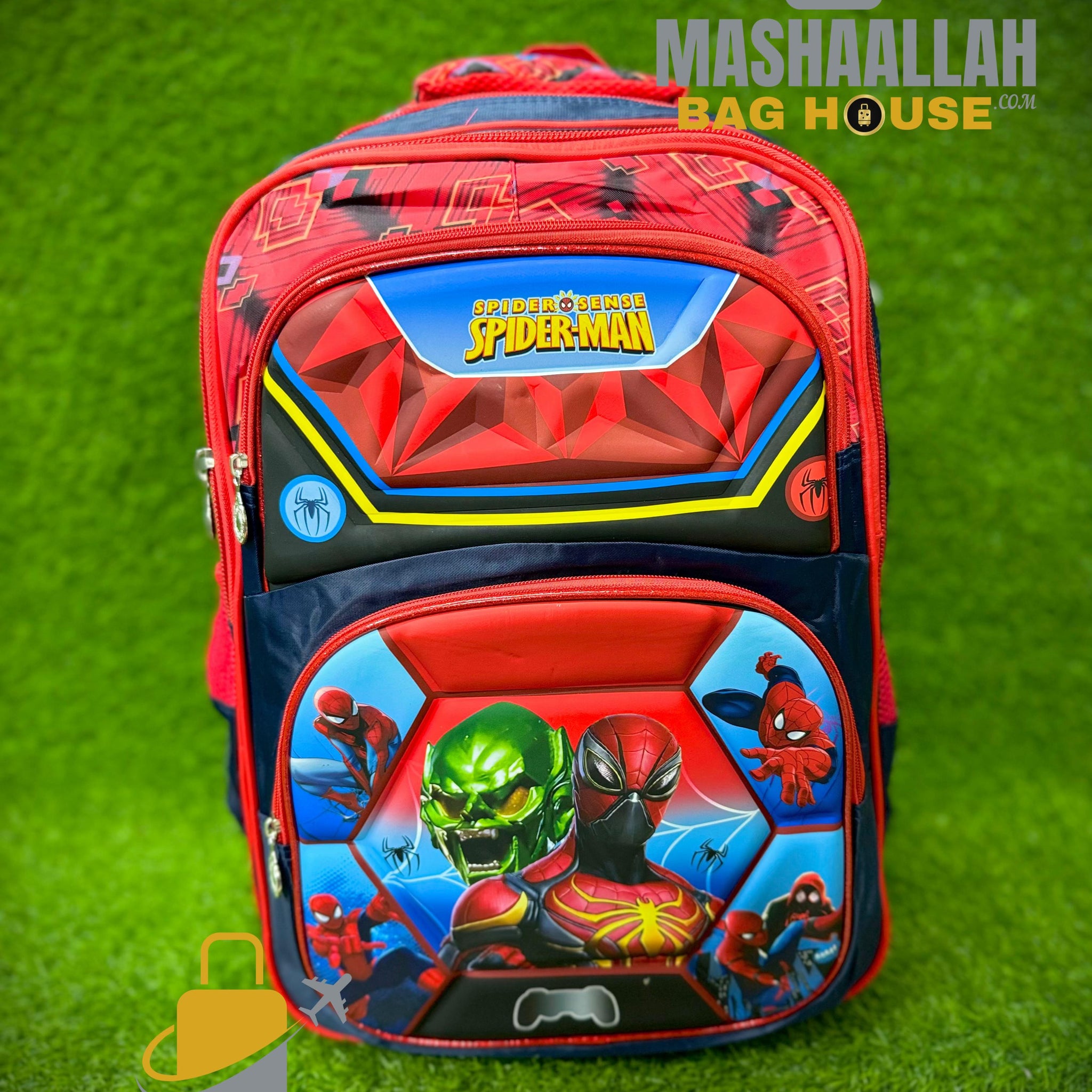 kids school character bag