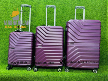 Sonada 3 Piece Hardside Luggage Set