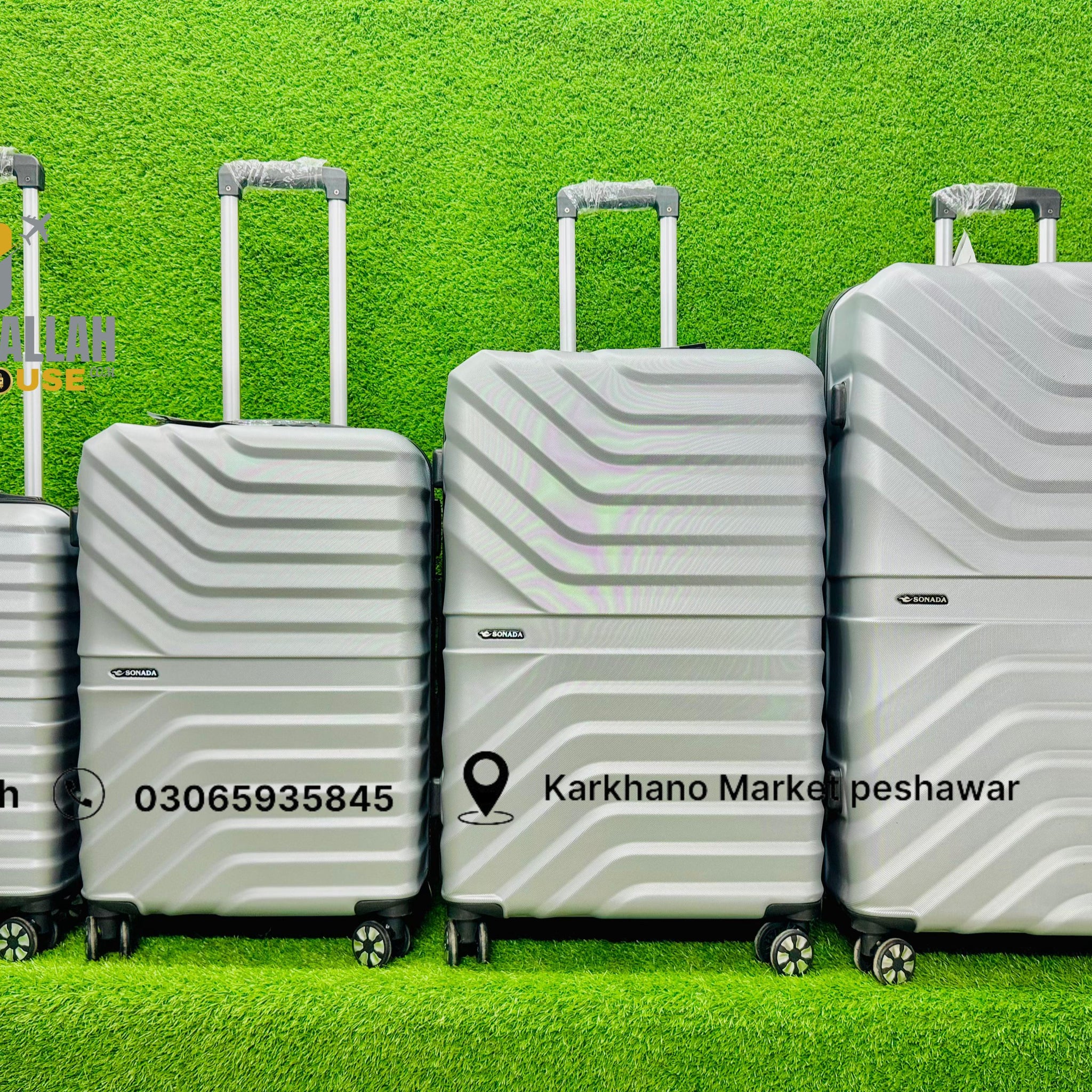 Sonada 4 Piece Hardside Luggage Set