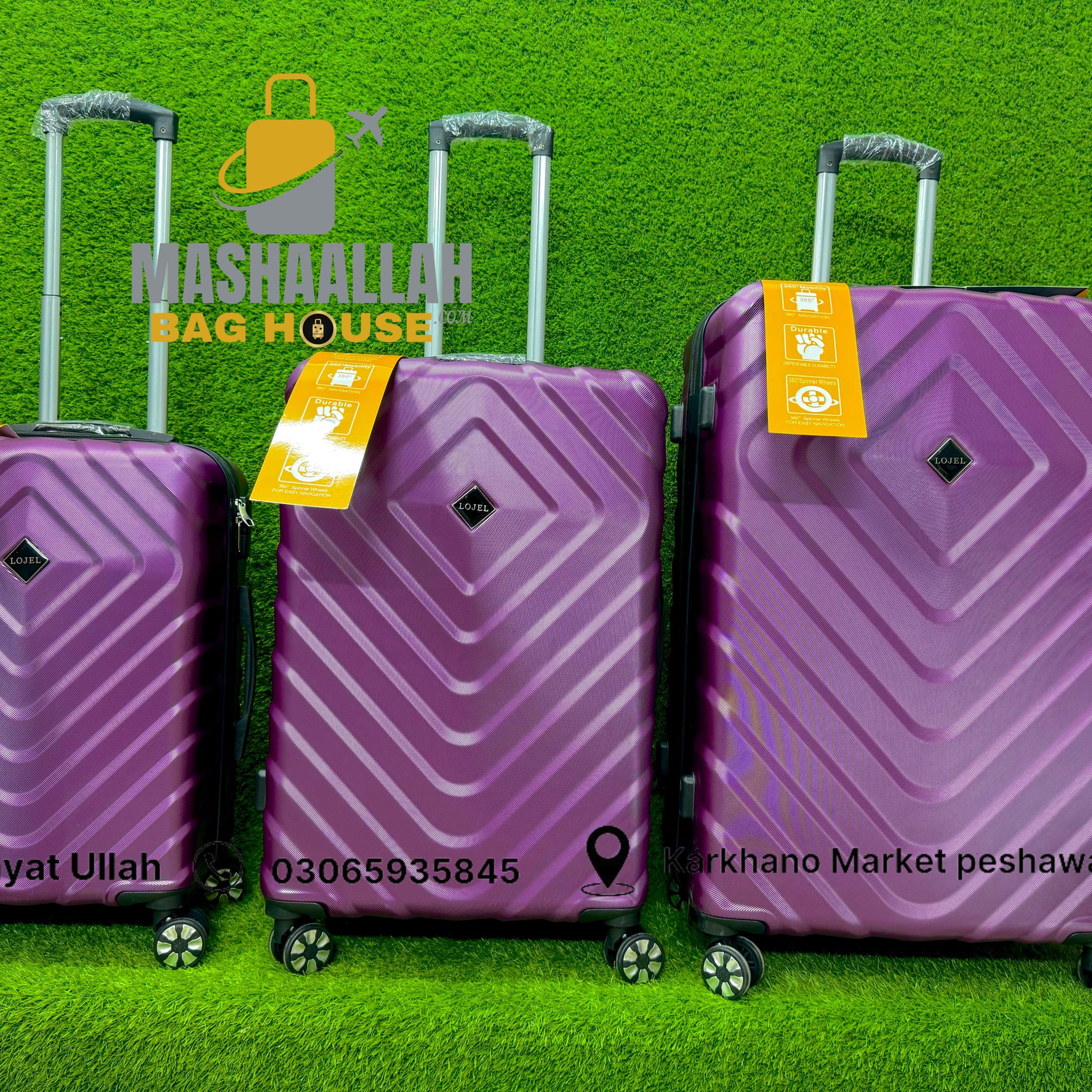 Lojel Hardside 3 Pics Luggage set