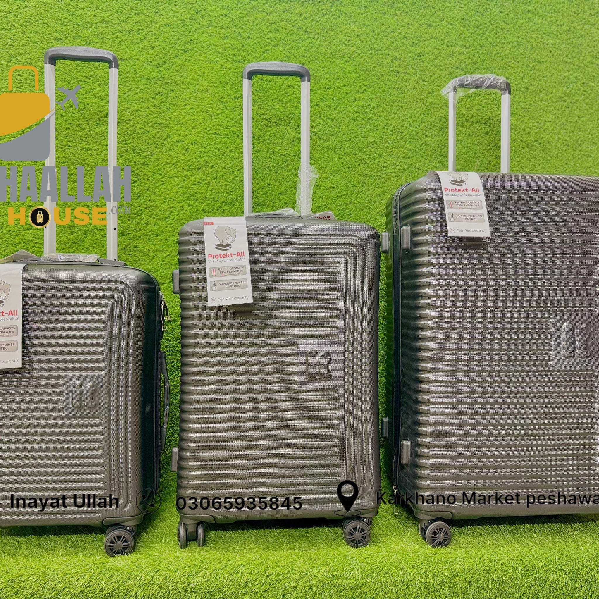 It Hardside 3 Pics Luggage Set
