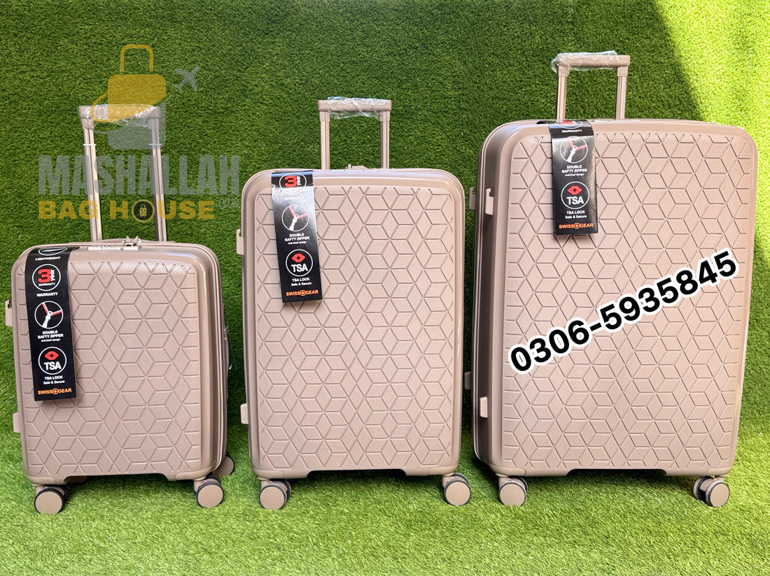 SWISS GEAR Trolley Case 3pcs Luggage Set ✈️ 🇨🇭🧳
