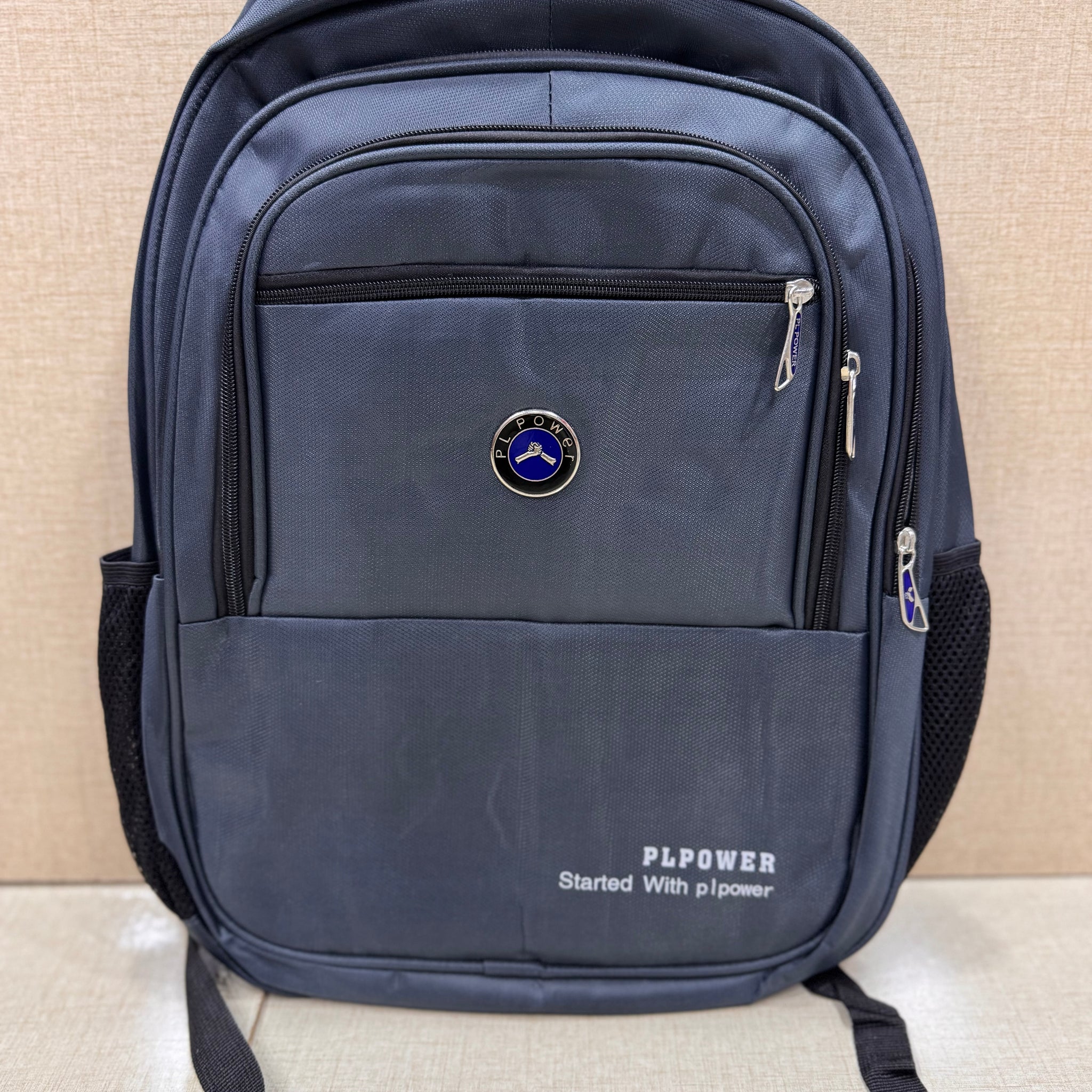 Pl Power Branded Backpack - Grey