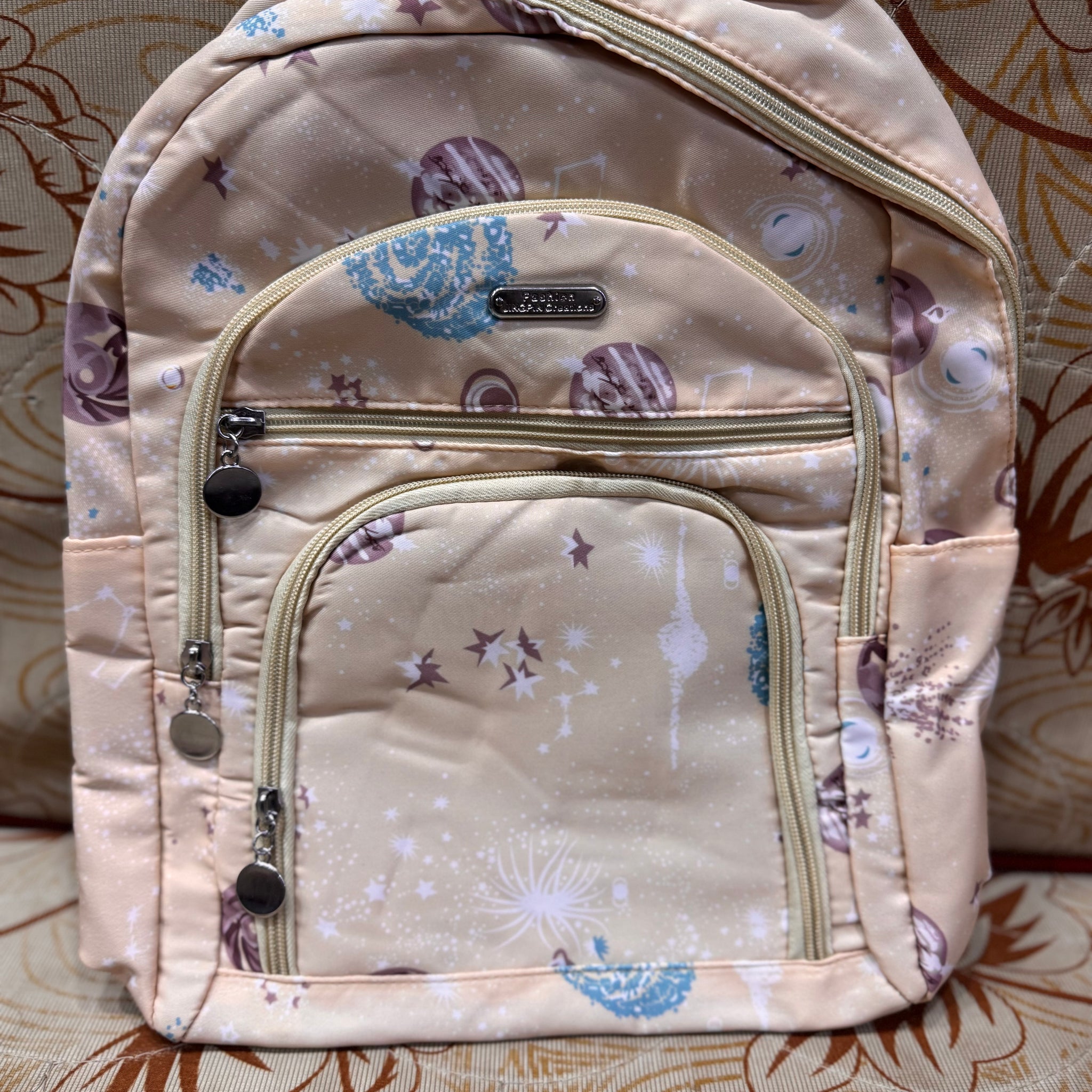 Waterproof Baby Diaper Backpack Flower Pink - Sunshine