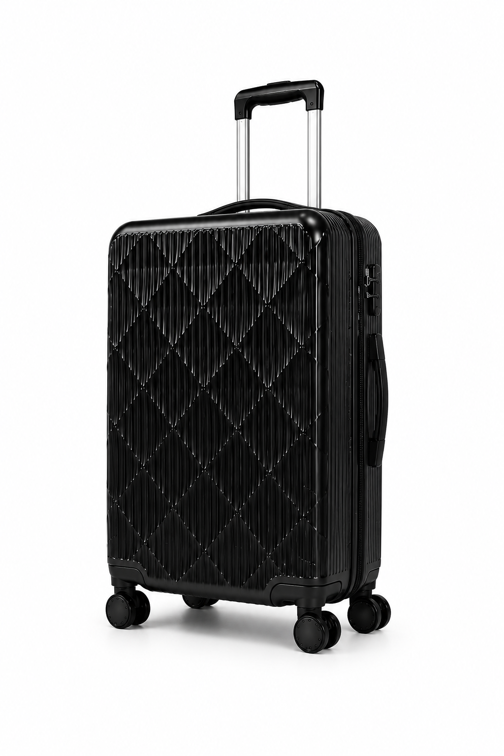 Royal Glide 3-Piece ABS Luggage Set - Impact Resistant, Lightweight