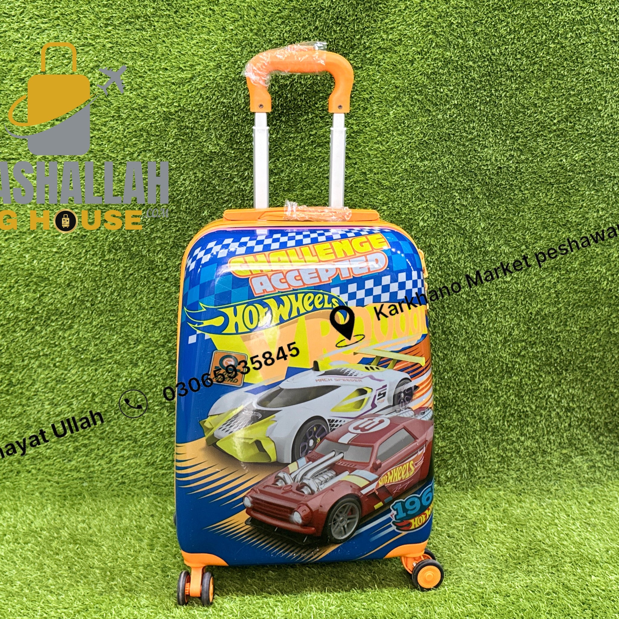 Kids Trolley Bags Elegant Characters ￼￼