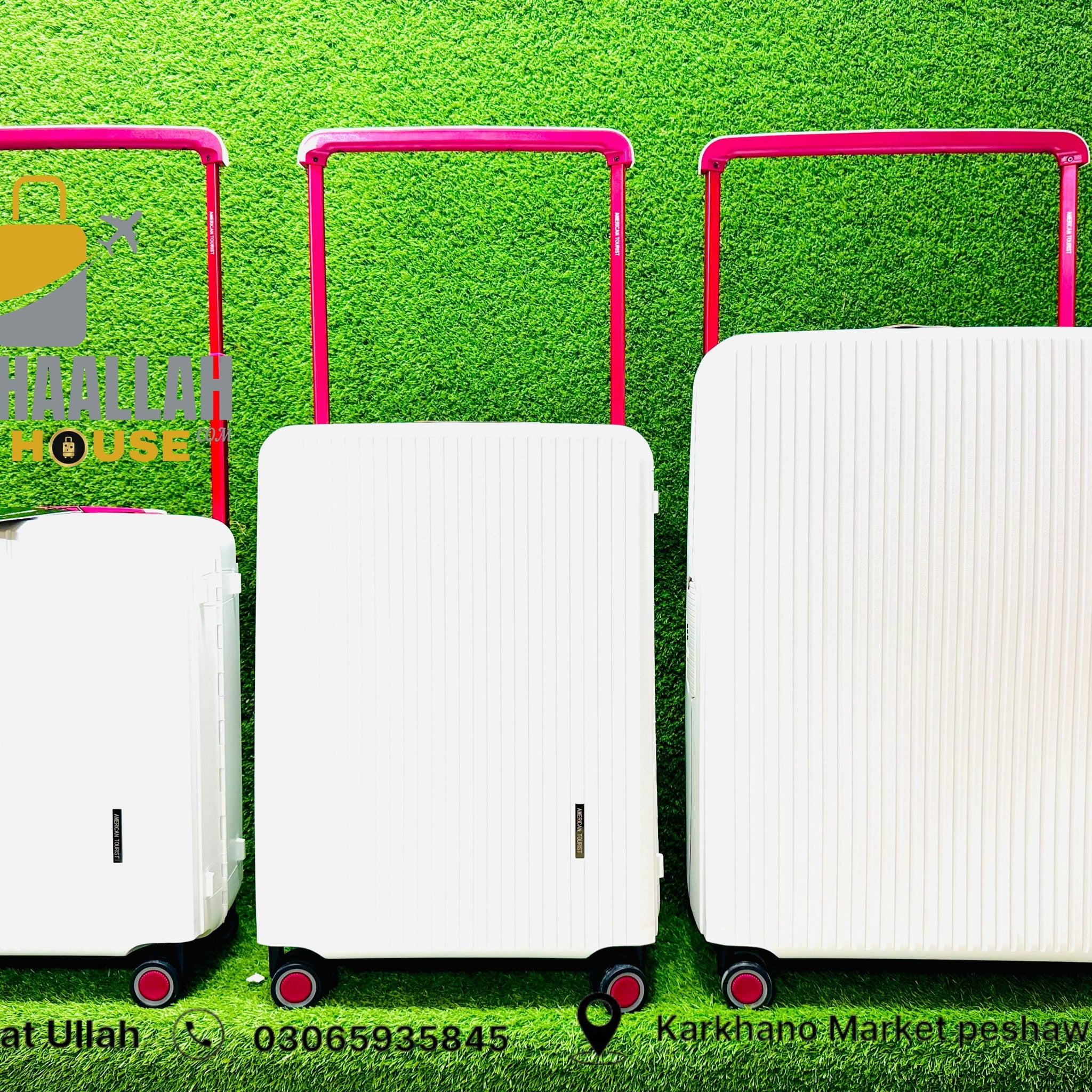 American tourster 3 pics luggage set