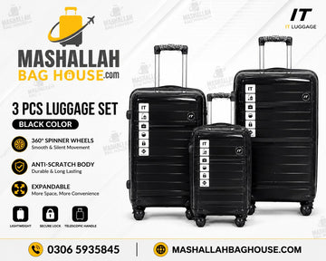 IT Premium 3 PCS Unbreakable Luggage Set ✈️