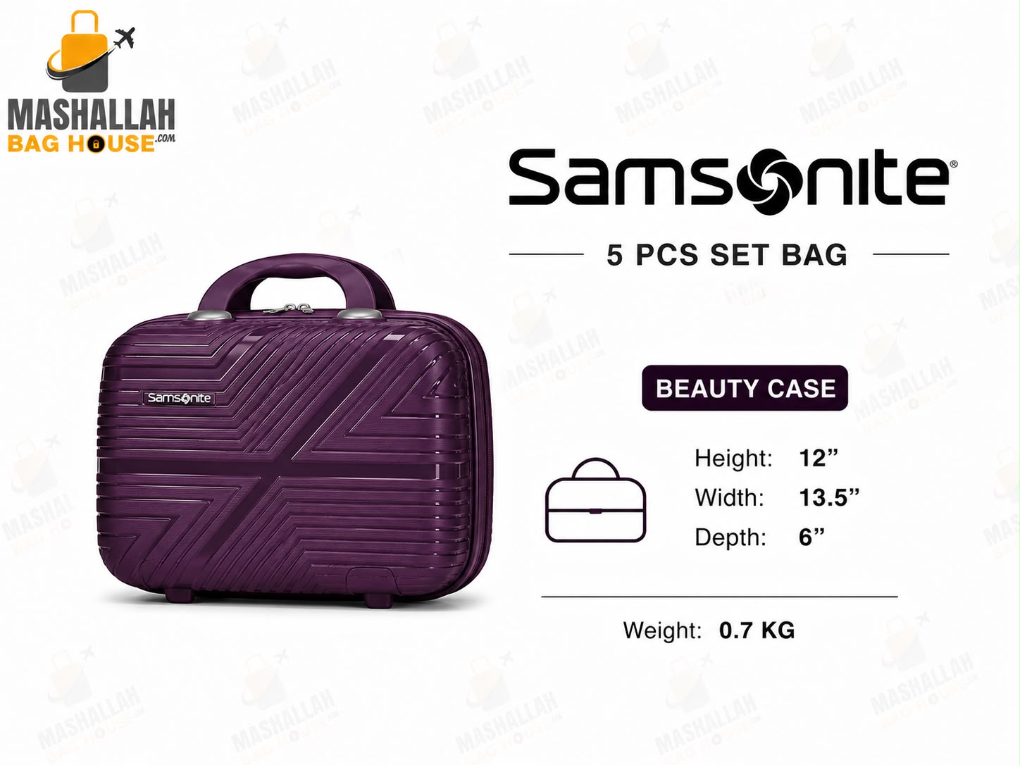 Travel Smarter with Samsonite – 5 Piece Luxury Luggage Set