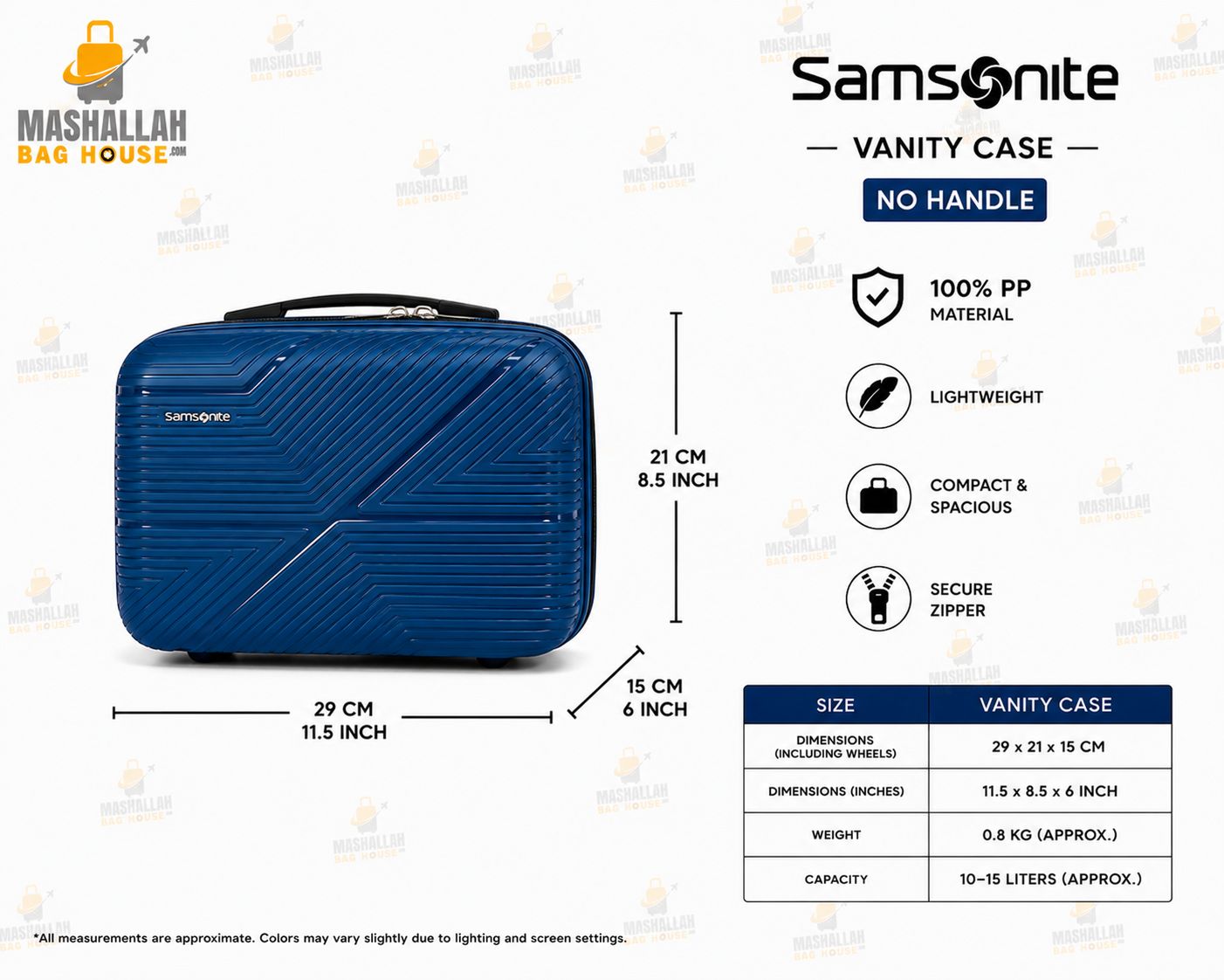 Samsonite Premium PP Vanity Case
