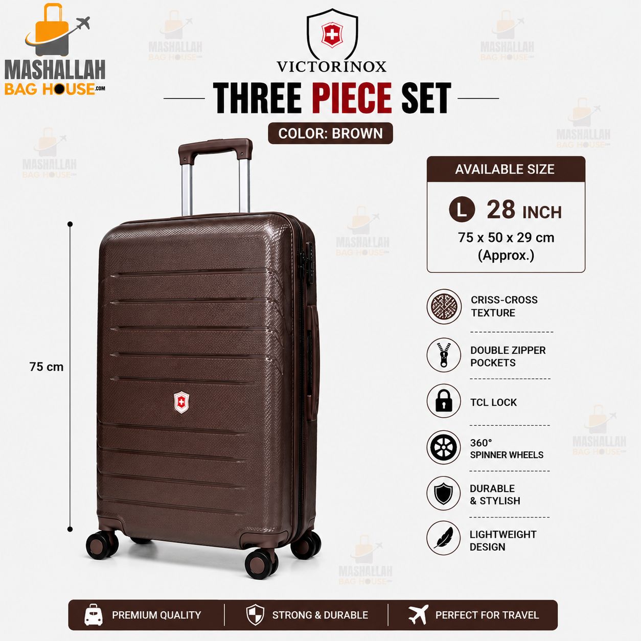 Victorinox Premium 3-Piece Luggage
