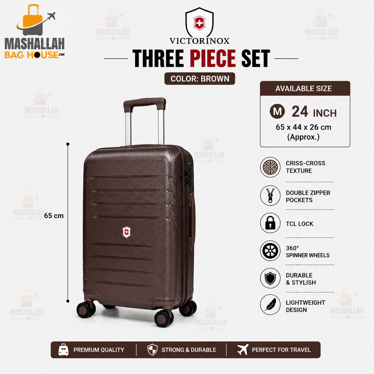 Victorinox Premium 3-Piece Luggage