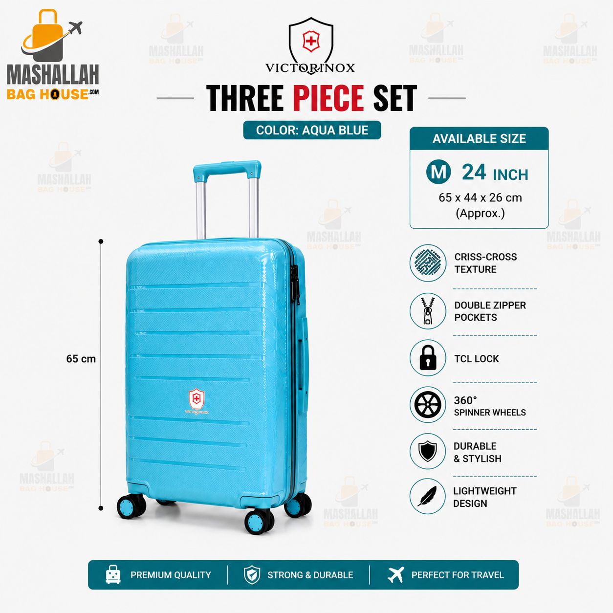 Victorinox Premium 3-Piece Luggage