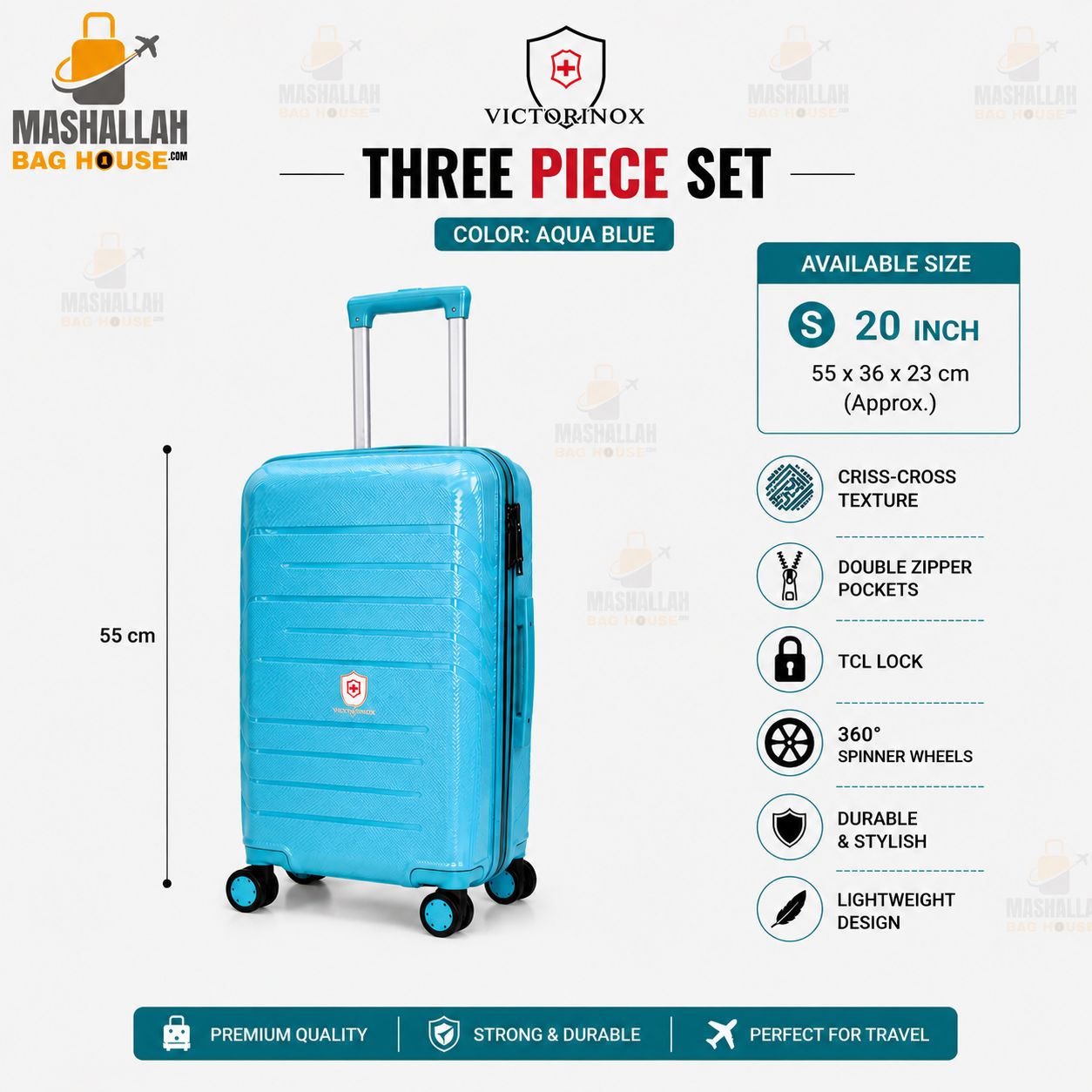 Victorinox Premium 3-Piece Luggage