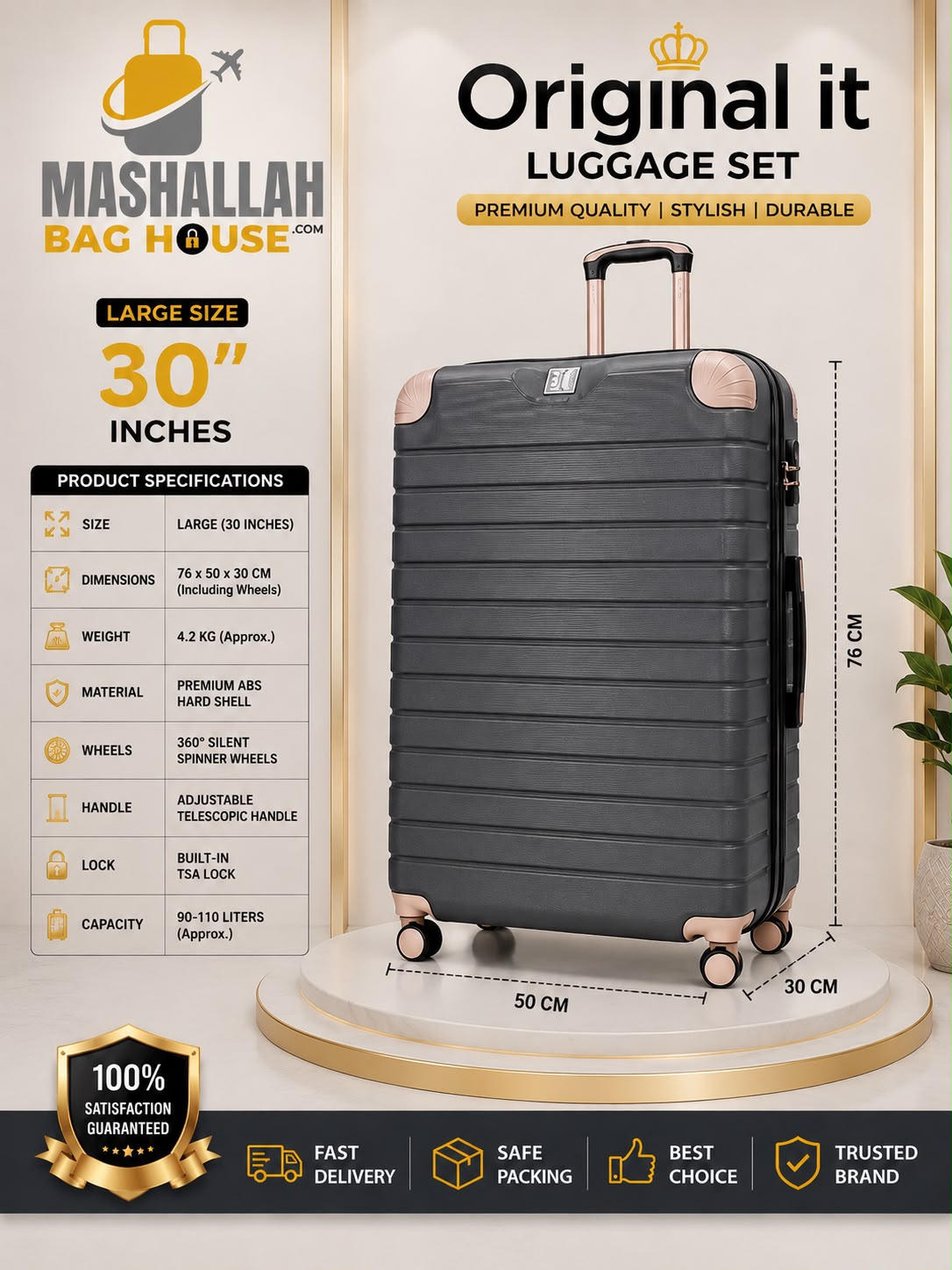 Original It 3-Piece Premium Luggage Set
