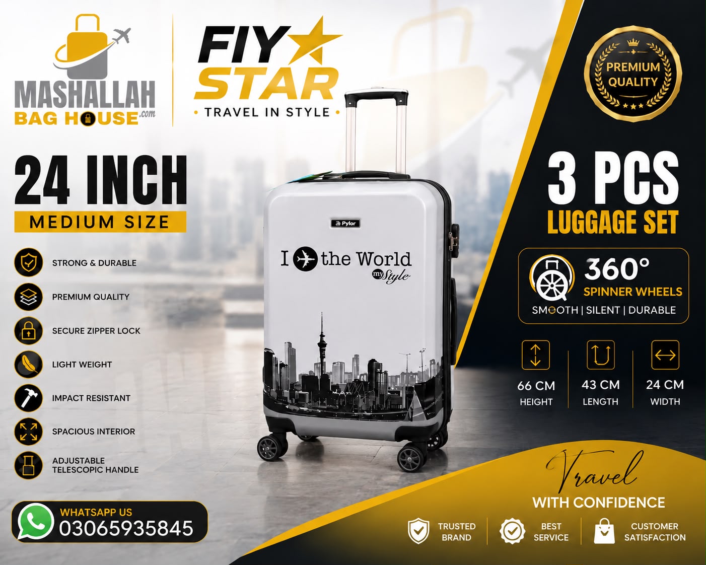 Fly Star™ World Edition | Built for Every Journey