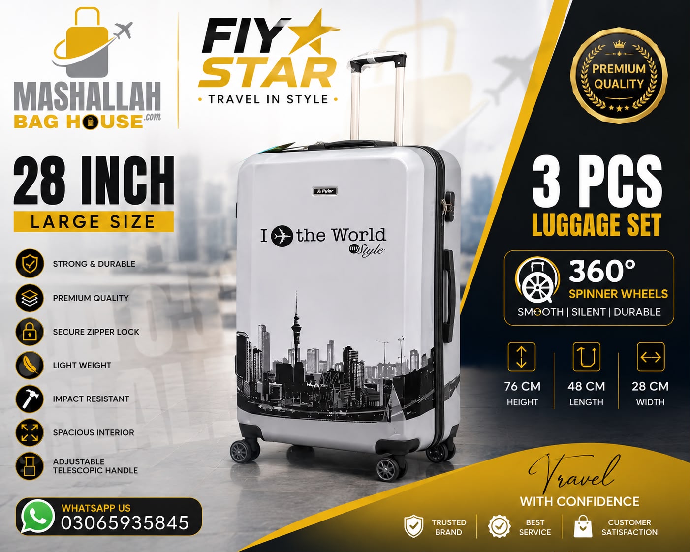 Fly Star™ World Edition | Built for Every Journey