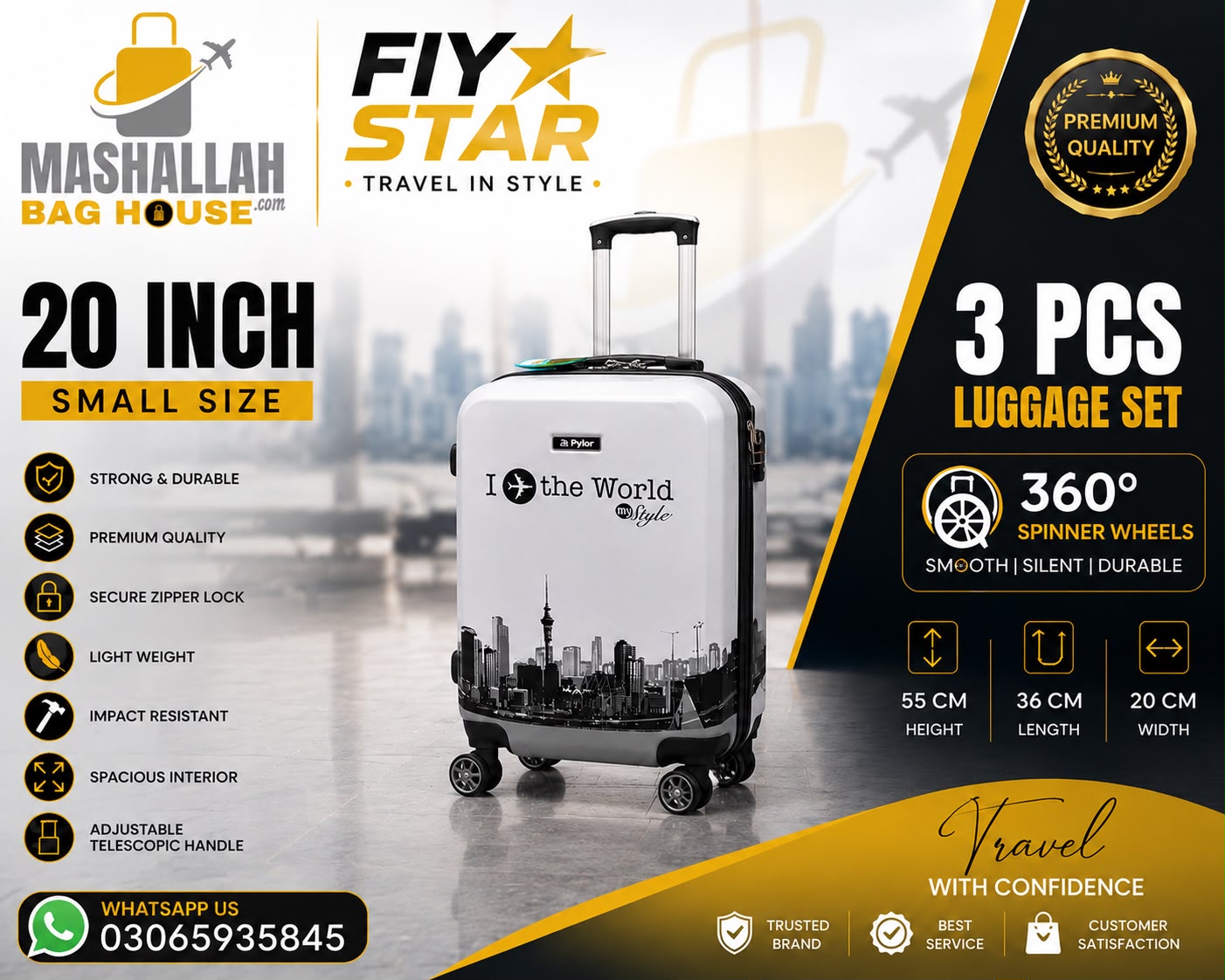 Fly Star™ World Edition | Built for Every Journey