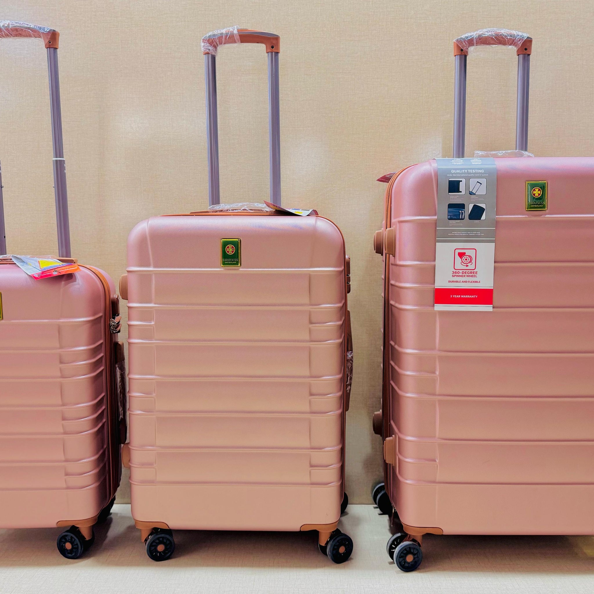 Swarmiss 3 pics luggage set