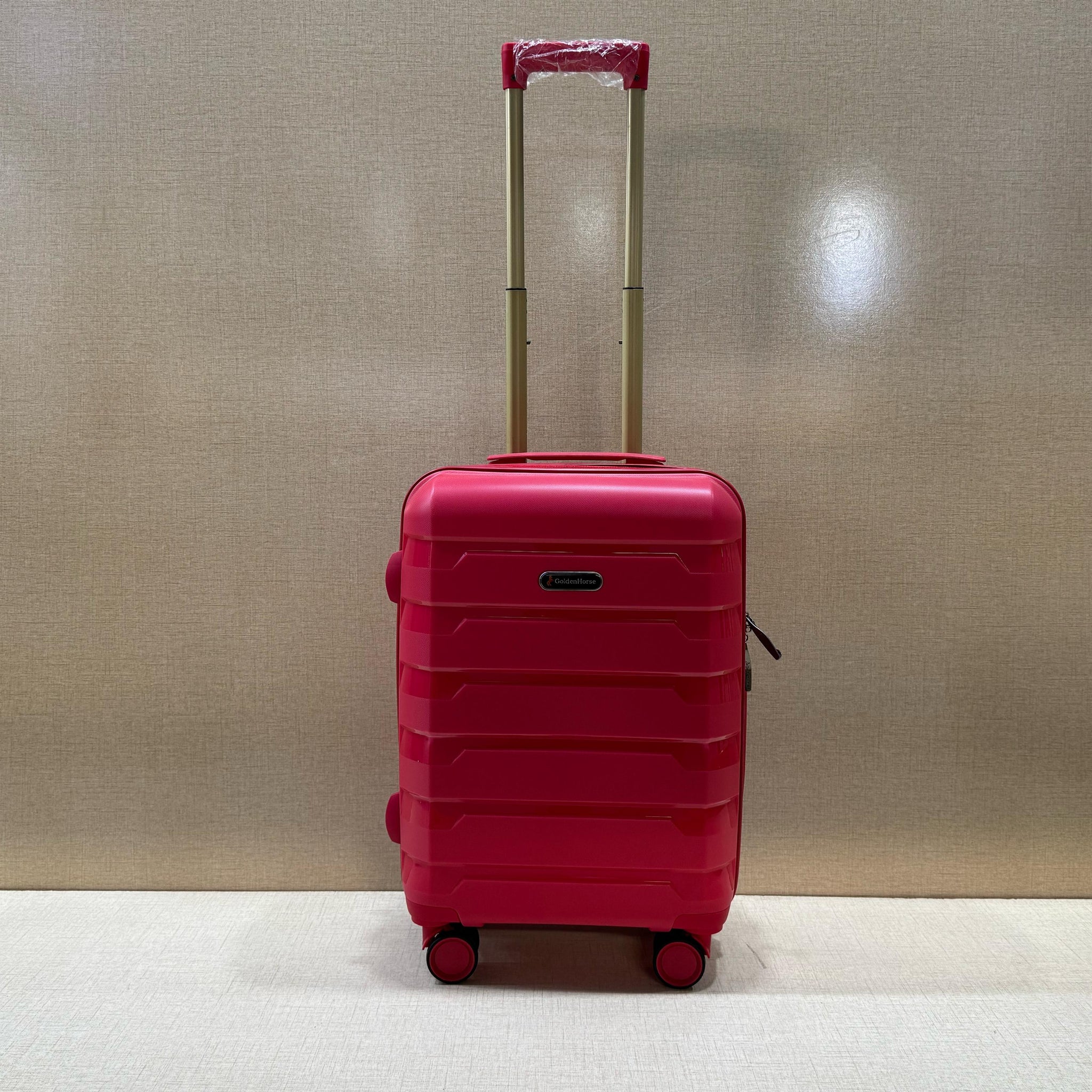 Golden horse luggage trolley case 20 inches