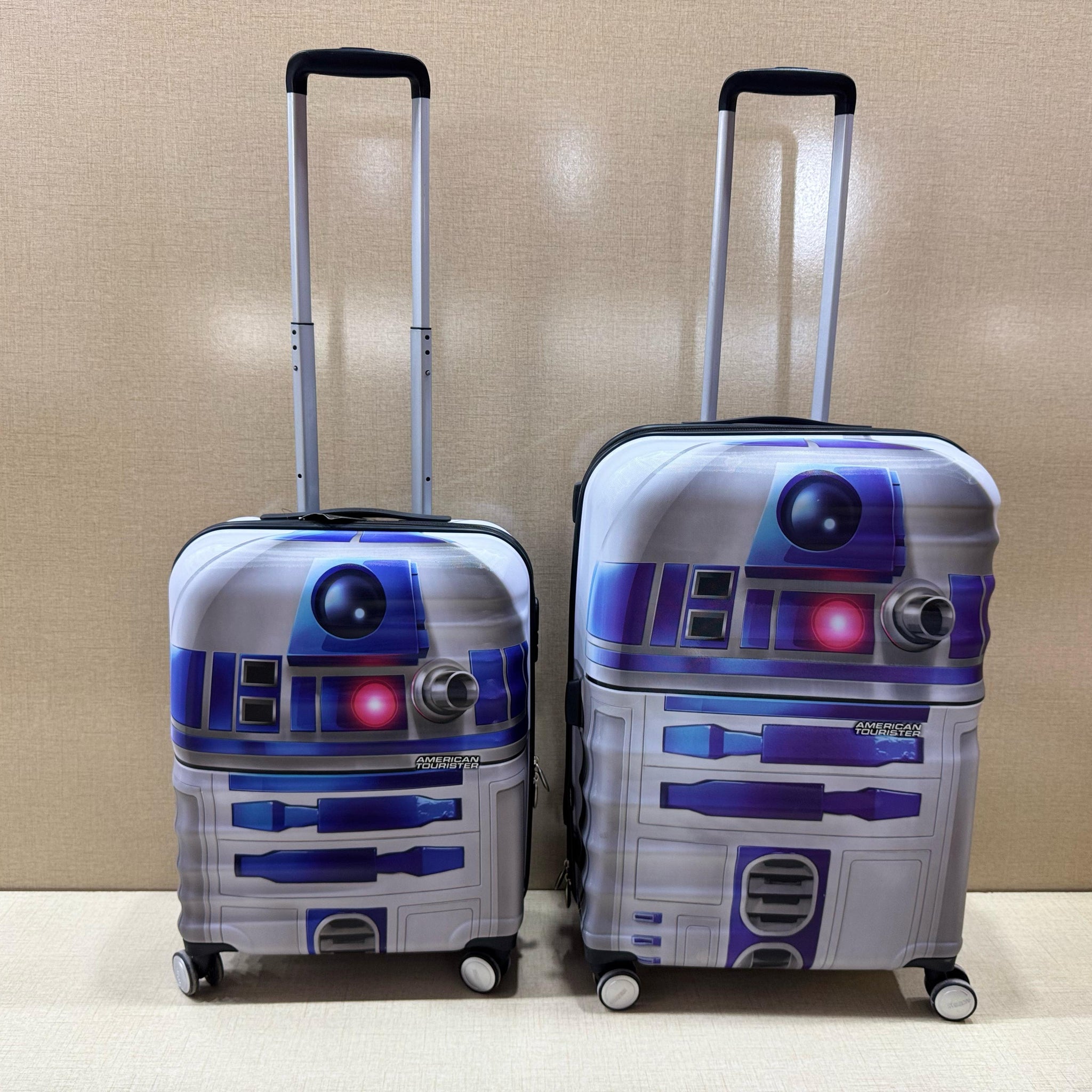 American tourster 2 pics trolley case 24 inches and 20 inches