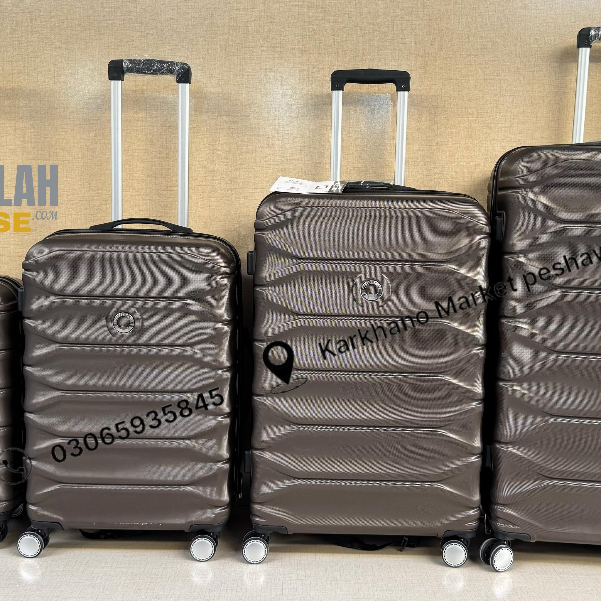 Delsey Paris 4 pics luggage set