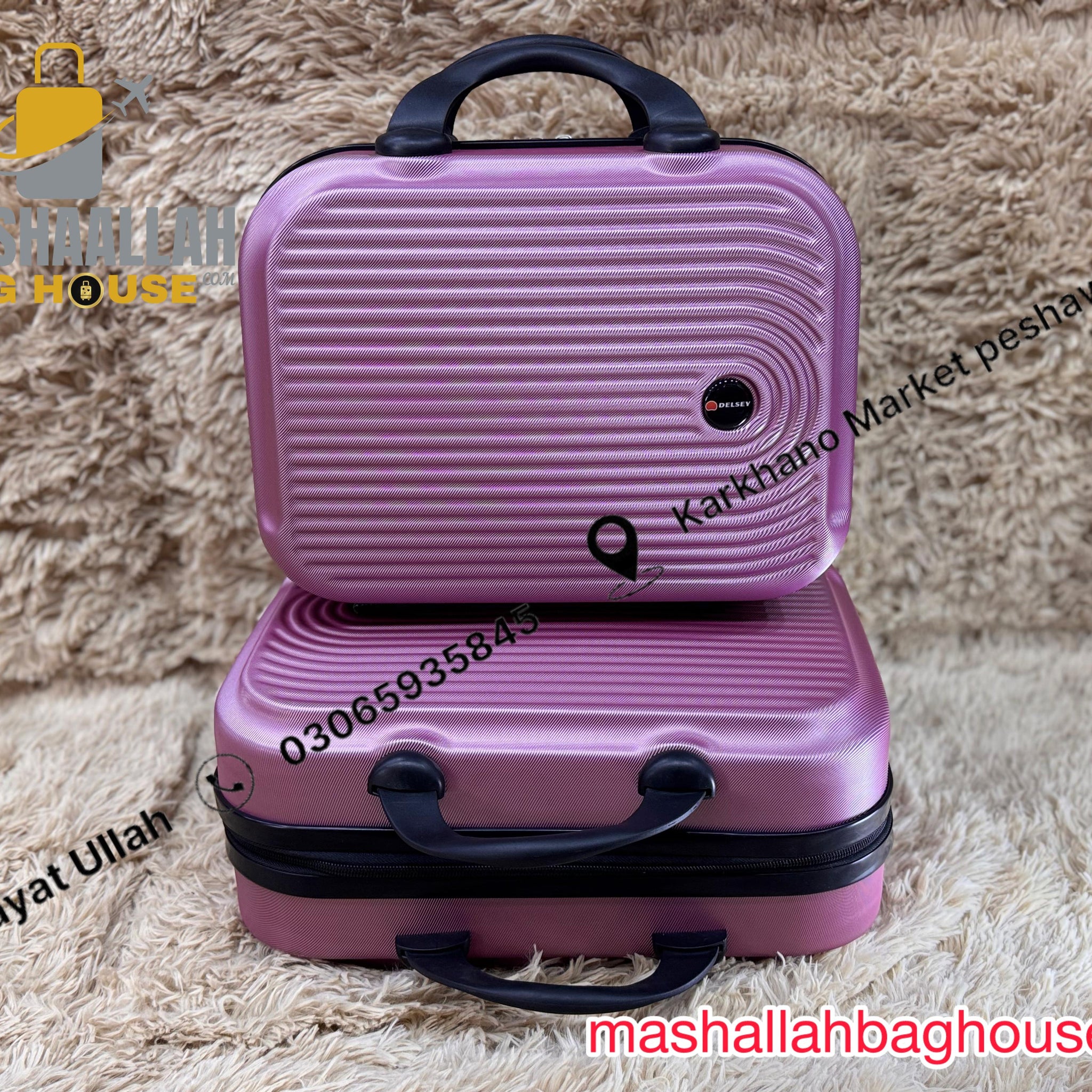Delsey 2 pics vanity case