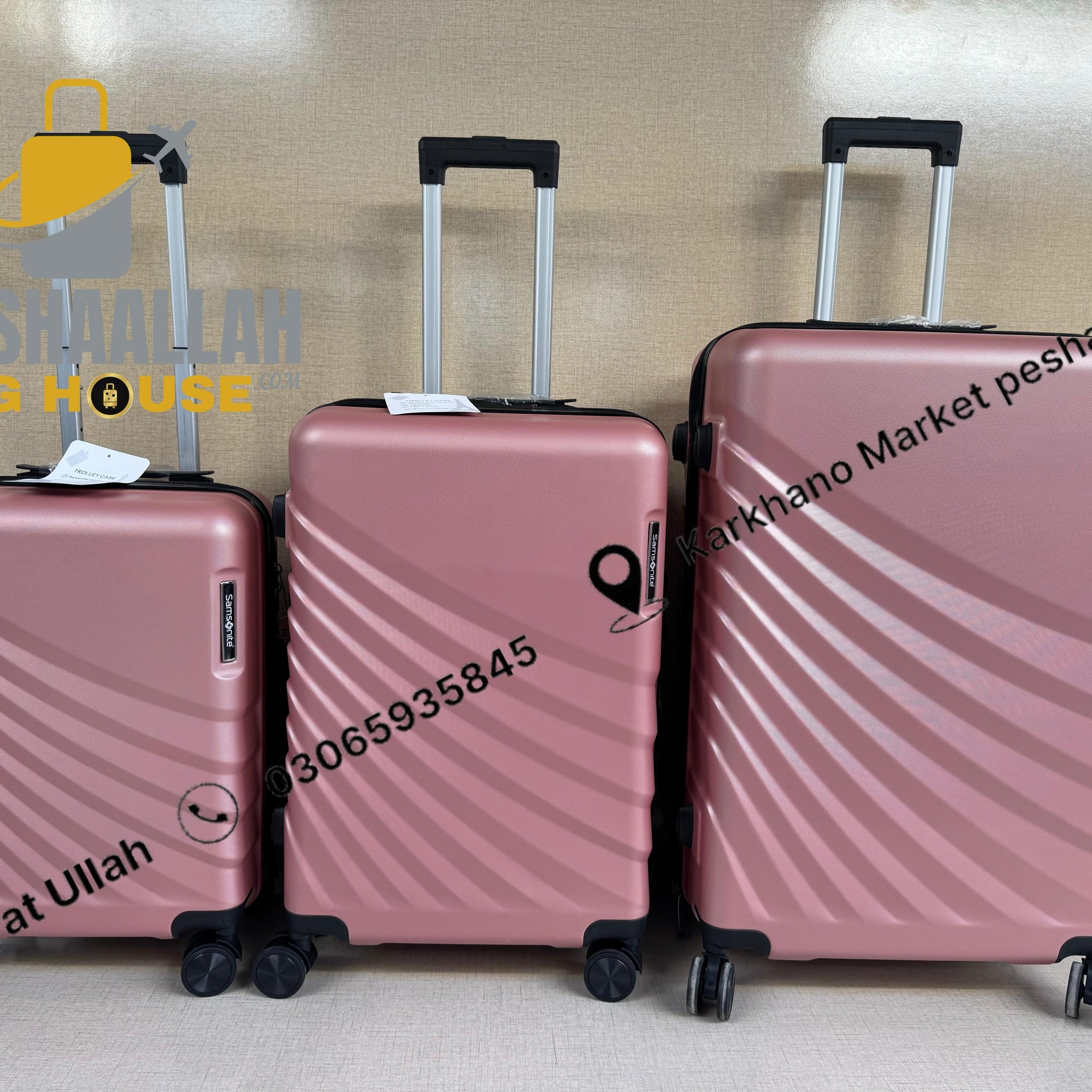 Samsonite 3 pics luggage set