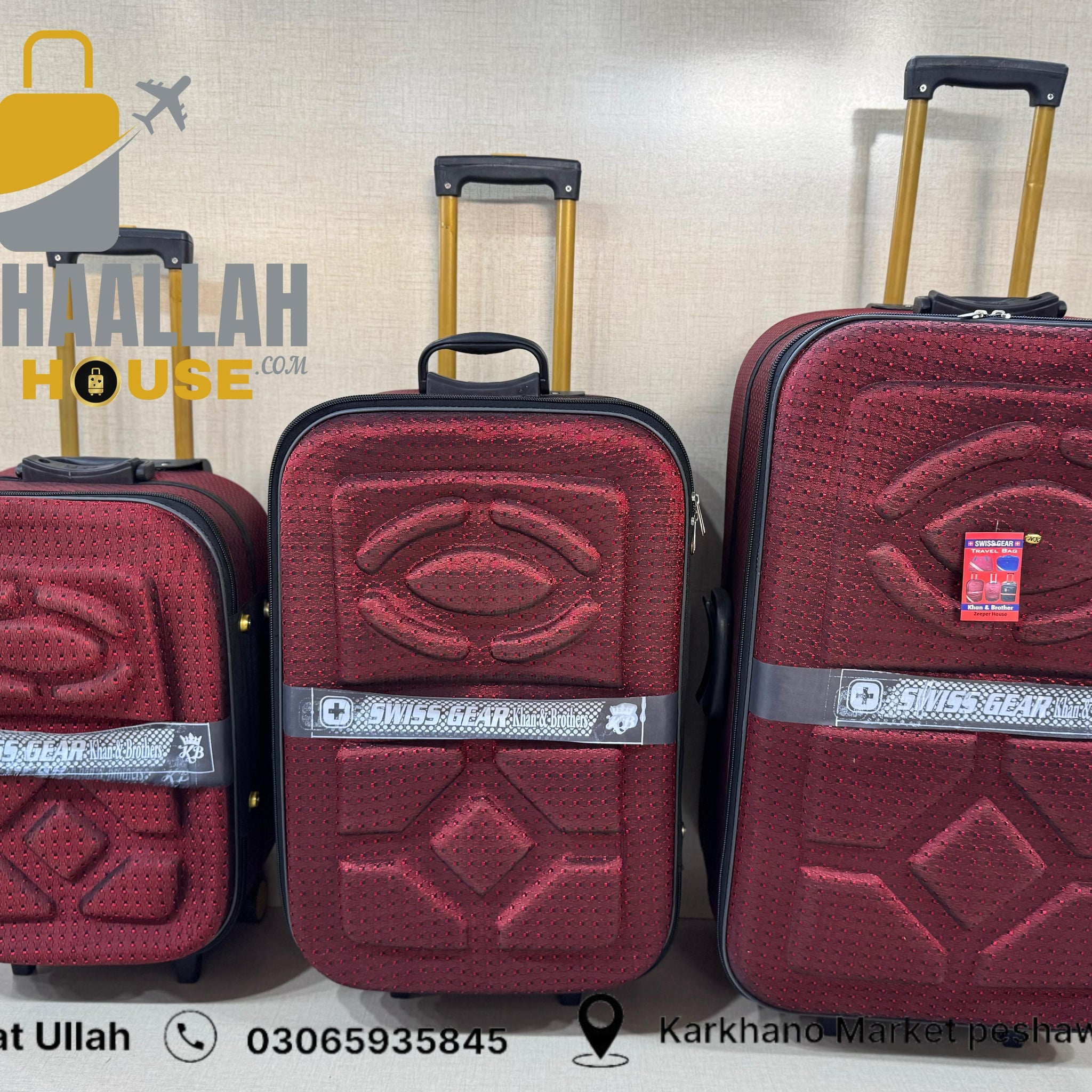 Swissgear 3 pics luggage set