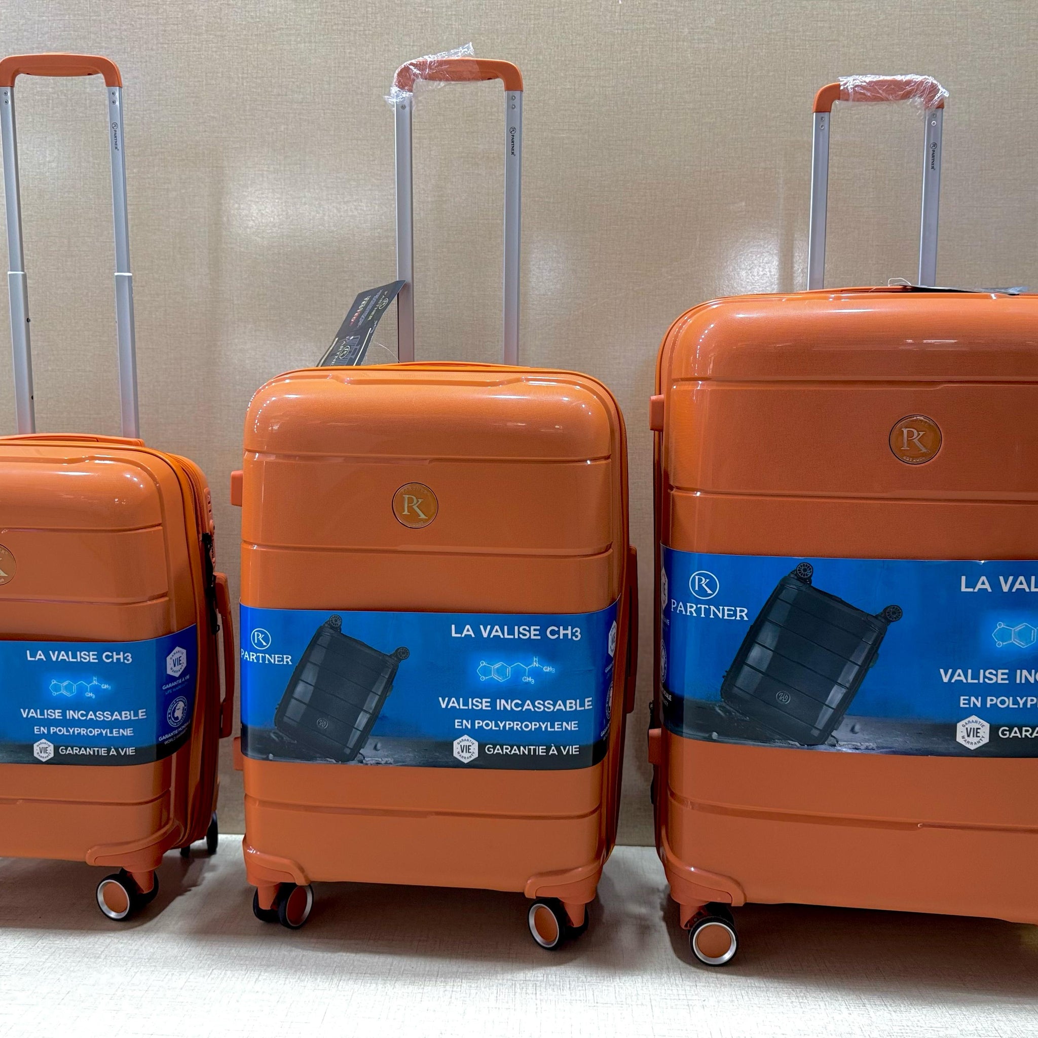 Partner hardside 3 pics luggage set